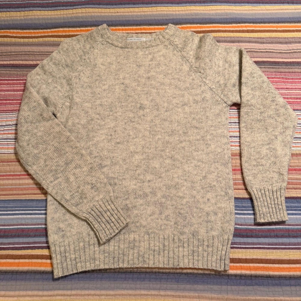 Vintage McGregor Mens Medium Wool Acrylic Speckled Raglan‎ Sweater